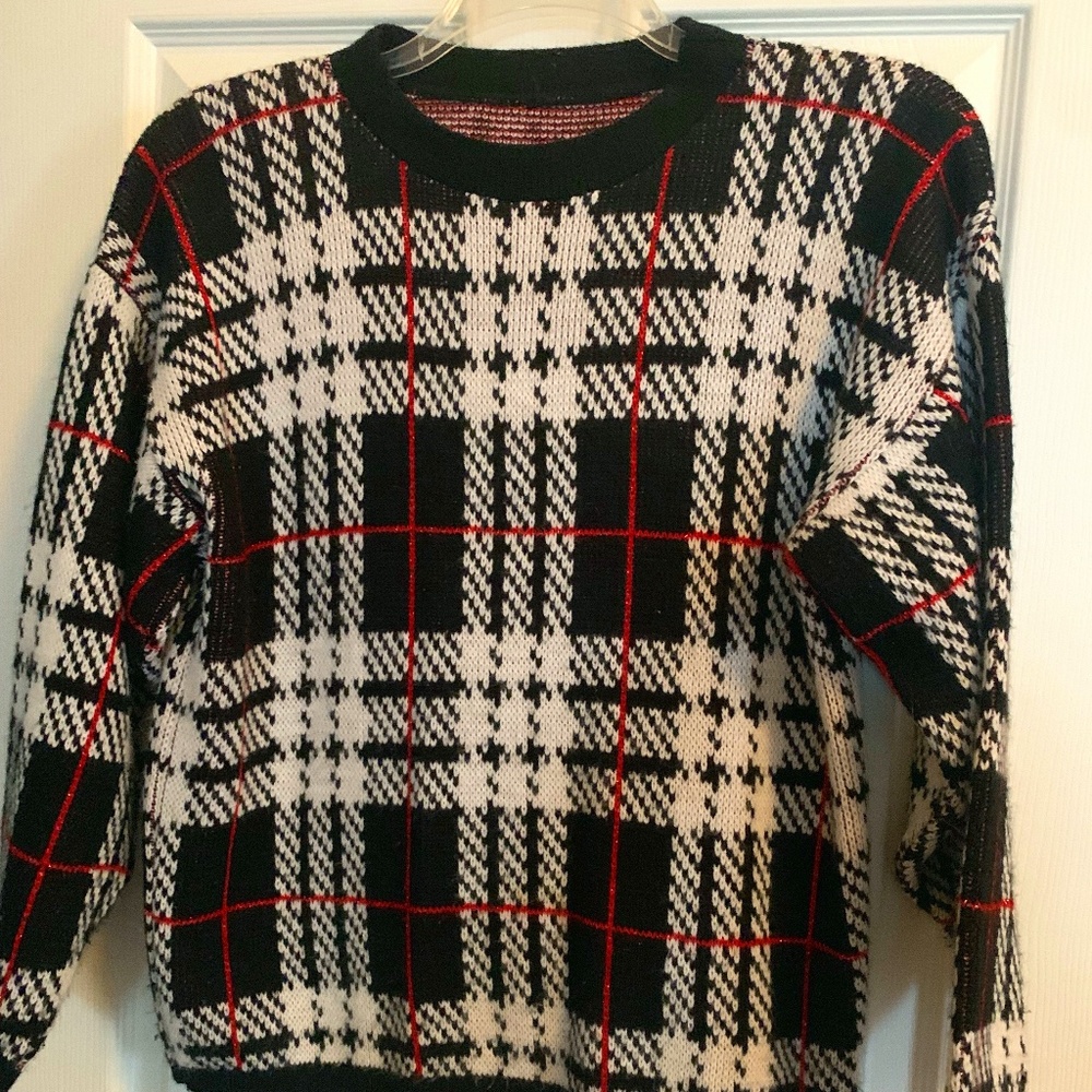 Plaid Sweater